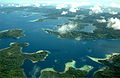 Wyspy Salomona z lotu ptaka
