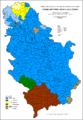 Εθνική σύνθεση των δήμων της Σερβίας το 1981.