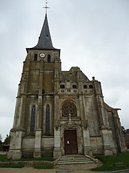 St Aubin Ecrosville - Eglise St Aubin.JPG