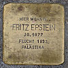 Stolperstein Unterlindau 29 Epstein Fritz