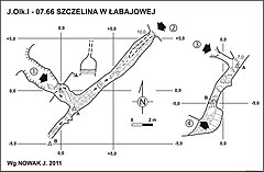 Plan jaskini