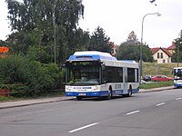 Plynový autobus TEDOM C12G vyráběný v Třebíči