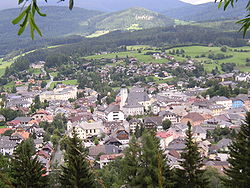 View from St Leonhard Church