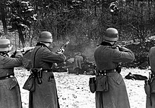 Massacre of Polish civilians during Nazi Germany's occupation of Poland, December 1939 The Bochnia massacre German-occupied Poland 1939.jpg