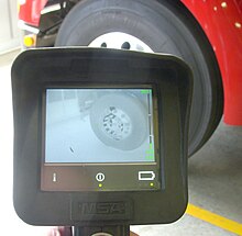 A view of a truck tire through a thermal imaging camera Thermal imaging tire.jpg