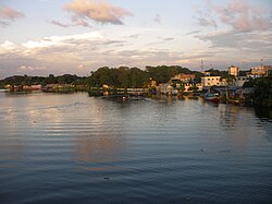 Titas River in Homna Upazila