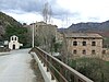 El Pont d'Orrit des del modern pont d'Orrit