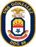 USS Gonzalez DDG-66 Crest.png