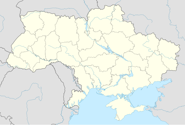 2011–12 Ukrainian Second League is located in Ukraine