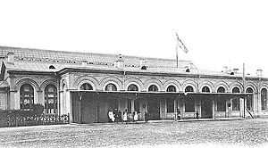 Варшавский вокзал. Фото начала XX века
