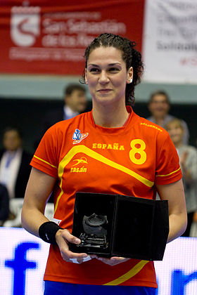 Verónica Cuadrado à son dernier match avec la sélection espagnole.
