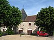 La vieille église romane.