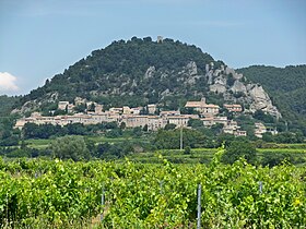 Le village de Séguret et son vignoble