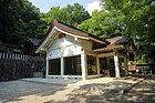 八事神社拝殿 （2021年（令和3年）6月）