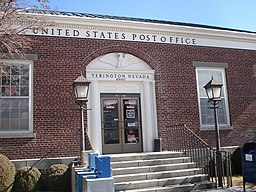 Postkontoret i Yerington.