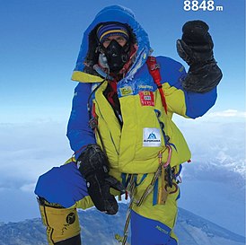 Валентин Сипавин на Эвересте, 2019 год
