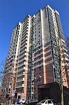 19-этажный жилой дом: ул. Даурская, 24А (апрель 2021)