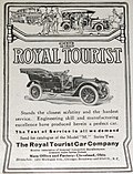 1910 Royal Tourist advertisement