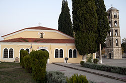 фасадата на църквата