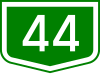 Main road 44 shield