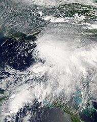 La tempesta tropicale Alberto il 12 giugno