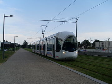 Tramway à Lyon