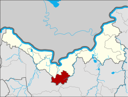 Distretto di Sakhrai – Mappa