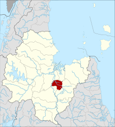 Distretto di Ban Na Doem – Mappa
