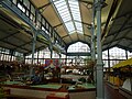 Das Innere der Markthalle von Angoulême