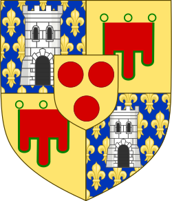 Madeleine de la Tour d’Auvergnes våpenskjold