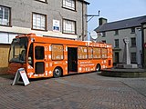 Myllennium bodied MAN as a BBC Radio mobile studio in Holyhead in April 2006