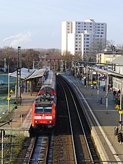 Железничката станица во градот