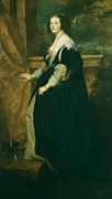 Anthonis Van Dyck: Beatrice de Cusance, Princessin von Cantecroix und Duchesse de Lorraine (1614-1663), ca. 1632-1635