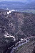 Aerial view of Beryl Spring, 2001