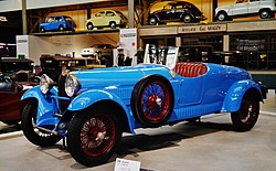 Bugatti Type 44 als Roadster