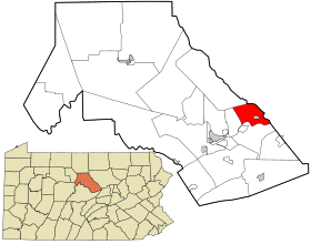 Localisation de Pine Creek Township
