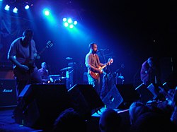Clutch esiintymässä First Avenue -klubilla, Minneapolisissa 2007