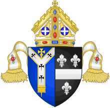 Coat of arms of Justin Welby, 105th Archbishop of Canterbury.svg