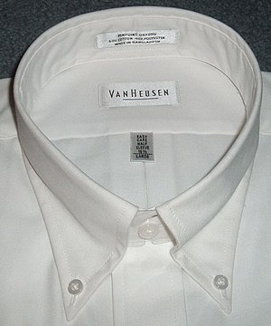 moores white dress shirt