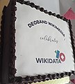 DCW Wikidata birthday 2022 celebration cake