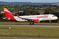 Airbus A320 der Iberia Express