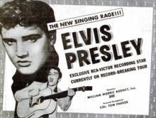 Billboard magazine advertisement, March 10, 1956 Elvis Presley- Billboard ad 1956.png