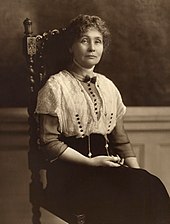 Emmeline Pankhurst.