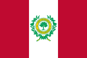 Front side of the flag of Raleigh, North Carolina