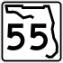 <small> <i> (februaro 2012) </i> </small> State Road 55 signo