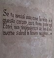 Inschrift am Deportiertenmuseum in Carpi