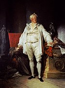 Retrat de Monsieur Bergeret de Grancourt (1774). Museu des Beaux-Arts, Besançon.