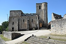L'église détruite d'Oradour-sur-Glane