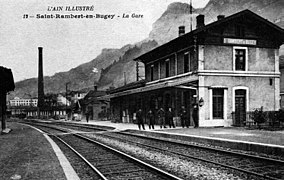 The station, ca. 1900