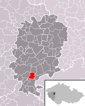Localisation de Hrádek